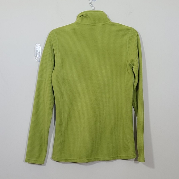 Orvis Trout Bum Waffle 1/4 Zip Green Pullover Size XS - Picture 5 of 8